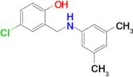 4-Chloro-2-(((3,5-dimethylphenyl)amino)methyl)phenol