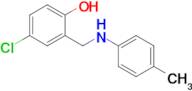 4-Chloro-2-((p-tolylamino)methyl)phenol