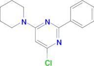 4-Chloro-2-phenyl-6-(piperidin-1-yl)pyrimidine