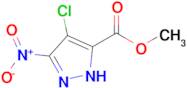 Methyl 4-chloro-3-nitro-1H-pyrazole-5-carboxylate