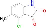 4-Chloro-5-methylindoline-2,3-dione