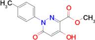 Methyl 4-hydroxy-6-oxo-1-(p-tolyl)-1,6-dihydropyridazine-3-carboxylate