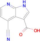 4-cyano-1H-pyrrolo[2,3-b]pyridine-3-carboxylic acid
