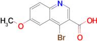 4-Bromo-6-methoxyquinoline-3-carboxylic acid