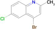 4-Bromo-6-chloro-2-methylquinoline