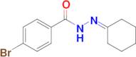 4-Bromobenzoic acid 2-cyclohexylidenehydrazide