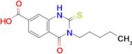 4-Oxo-3-pentyl-2-thioxo-1,2,3,4-tetrahydroquinazoline-7-carboxylic acid