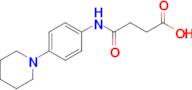 4-Oxo-4-((4-(piperidin-1-yl)phenyl)amino)butanoic acid