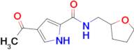 4-Acetyl-N-((tetrahydrofuran-2-yl)methyl)-1H-pyrrole-2-carboxamide