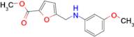 Methyl 5-(((3-methoxyphenyl)amino)methyl)furan-2-carboxylate