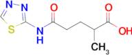 5-((1,3,4-Thiadiazol-2-yl)amino)-2-methyl-5-oxopentanoic acid