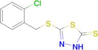 5-{[(2-chlorophenyl)methyl]sulfanyl}-2,3-dihydro-1,3,4-thiadiazole-2-thione