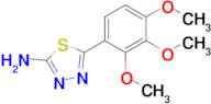 5-(2,3,4-Trimethoxyphenyl)-1,3,4-thiadiazol-2-amine