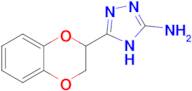5-(2,3-dihydro-1,4-benzodioxin-2-yl)-4H-1,2,4-triazol-3-amine