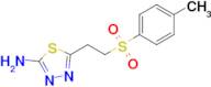 5-(2-Tosylethyl)-1,3,4-thiadiazol-2-amine