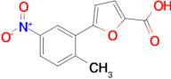 5-(2-Methyl-5-nitrophenyl)furan-2-carboxylic acid