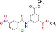 Dimethyl 5-(2-chloro-5-nitrobenzamido)isophthalate