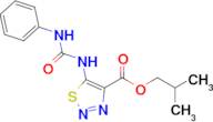 Isobutyl 5-(3-phenylureido)-1,2,3-thiadiazole-4-carboxylate