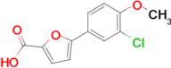 5-(3-Chloro-4-methoxyphenyl)furan-2-carboxylic acid