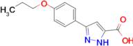 3-(4-propoxyphenyl)-1H-pyrazole-5-carboxylic acid