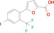 5-(4-Iodo-2-(trifluoromethyl)phenyl)furan-2-carboxylic acid