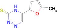 5-(5-methylfuran-2-yl)-3,4-dihydro-1,2,4-triazine-3-thione