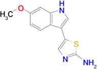 5-(6-Methoxy-1H-indol-3-yl)thiazol-2-amine