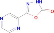 5-(pyrazin-2-yl)-2,3-dihydro-1,3,4-oxadiazol-2-one