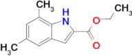 Ethyl 5,7-dimethyl-1H-indole-2-carboxylate