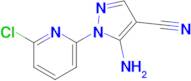 5-Amino-1-(6-chloropyridin-2-yl)-1H-pyrazole-4-carbonitrile