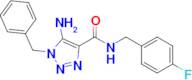 5-Amino-1-benzyl-N-(4-fluorobenzyl)-1H-1,2,3-triazole-4-carboxamide