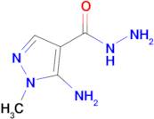 5-Amino-1-methyl-1H-pyrazole-4-carbohydrazide