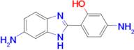 5-amino-2-(6-amino-1H-1,3-benzodiazol-2-yl)phenol
