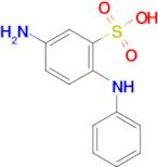 5-Amino-2-(phenylamino)benzenesulfonic acid