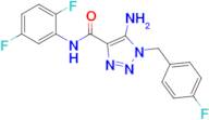 5-Amino-N-(2,5-difluorophenyl)-1-(4-fluorobenzyl)-1H-1,2,3-triazole-4-carboxamide