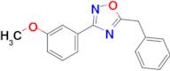 5-Benzyl-3-(3-methoxyphenyl)-1,2,4-oxadiazole