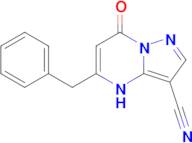 5-Benzyl-7-oxo-4,7-dihydropyrazolo[1,5-a]pyrimidine-3-carbonitrile