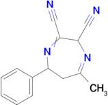 7-methyl-5-phenyl-5,6-dihydro-2H-1,4-diazepine-2,3-dicarbonitrile