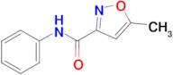 5-Methyl-N-phenylisoxazole-3-carboxamide