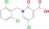 5-Chloro-1-(2,6-dichlorobenzyl)-2-oxo-1,2-dihydropyridine-3-carboxylic acid