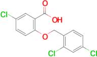 5-Chloro-2-((2,4-dichlorobenzyl)oxy)benzoic acid