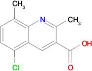 5-Chloro-2,8-dimethylquinoline-3-carboxylic acid