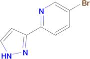 5-Bromo-2-(1H-pyrazol-3-yl)pyridine