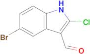 5-Bromo-2-chloro-1H-indole-3-carbaldehyde