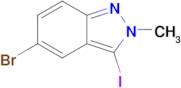 5-Bromo-3-iodo-2-methyl-2H-indazole