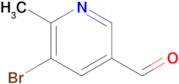 5-Bromo-6-methylnicotinaldehyde