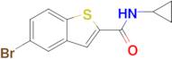 5-Bromo-N-cyclopropylbenzo[b]thiophene-2-carboxamide