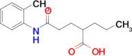 5-Oxo-2-propyl-5-(o-tolylamino)pentanoic acid