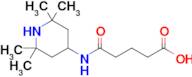 5-Oxo-5-((2,2,6,6-tetramethylpiperidin-4-yl)amino)pentanoic acid