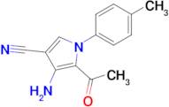 5-Acetyl-4-amino-1-(p-tolyl)-1H-pyrrole-3-carbonitrile